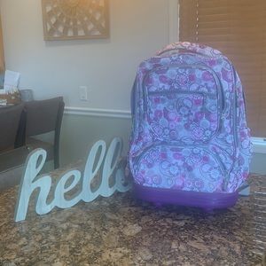 Beautiful and vibrant 2 wheeled Suitcase